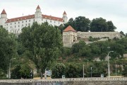 Bratislava Castle, up on a hill overlooking the city